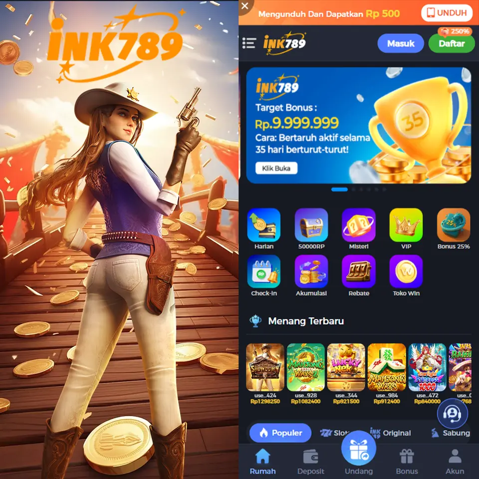 ink789 Tangkapan Layar - Resmi
